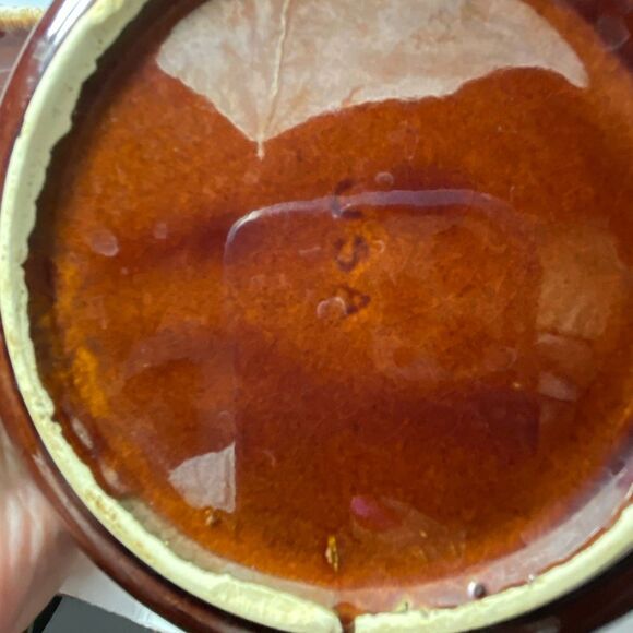 Vintage McCoy Pottery brown drip glaze bowls. - Picture 6 of 6